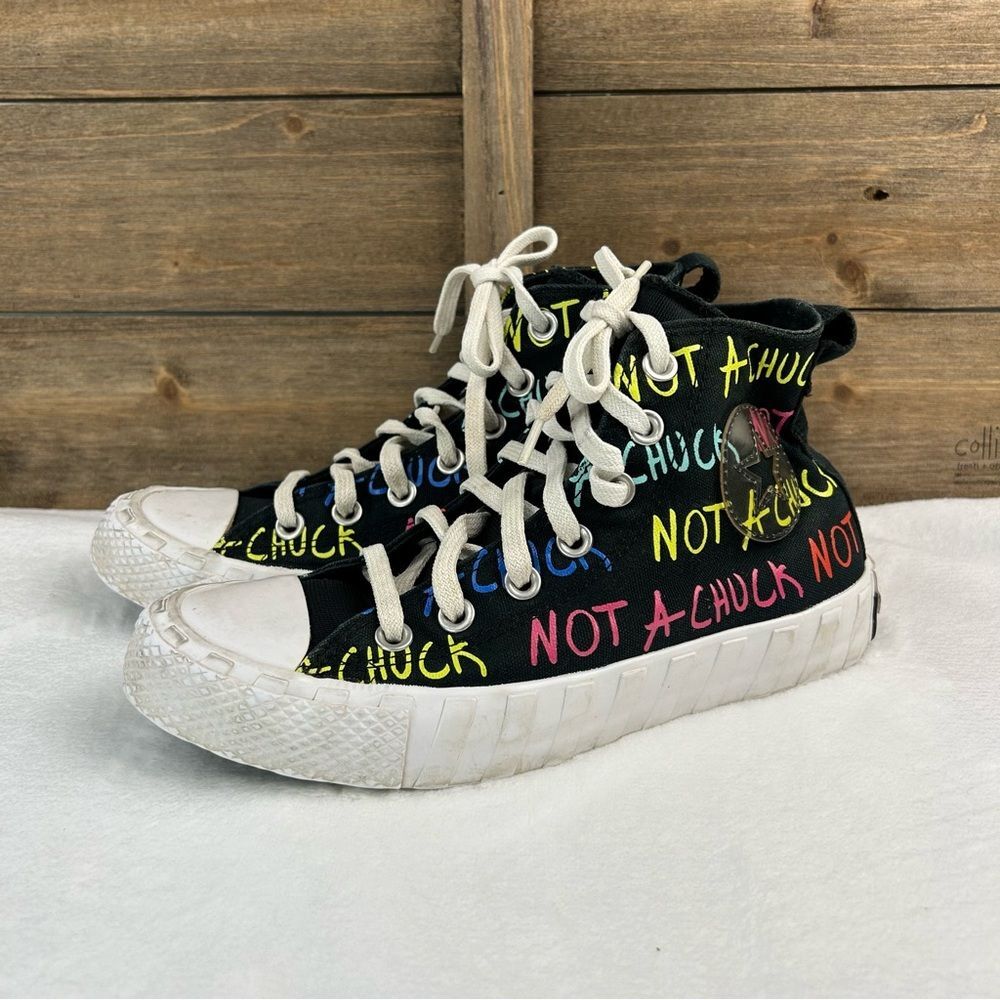 Converse UNT1TL3D High Top Shoes Black NOT A CHUCK 273166C Big Kid Sz 4.5
